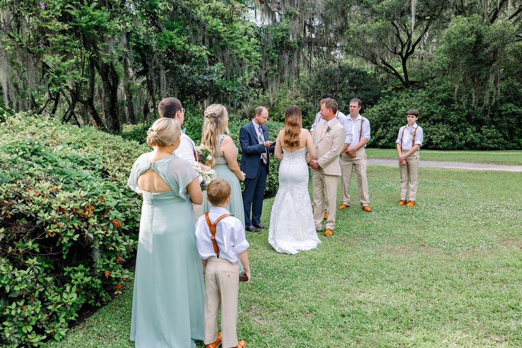 Magnolia Plantation wedding photos