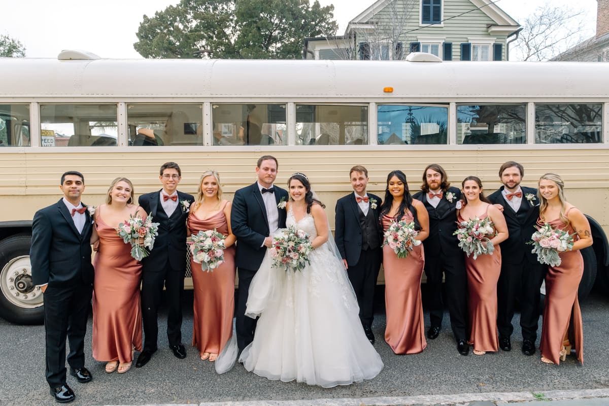 bridal party francis marion hotel