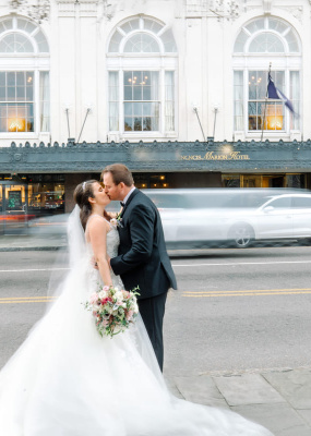 bride groom francis marion hotel