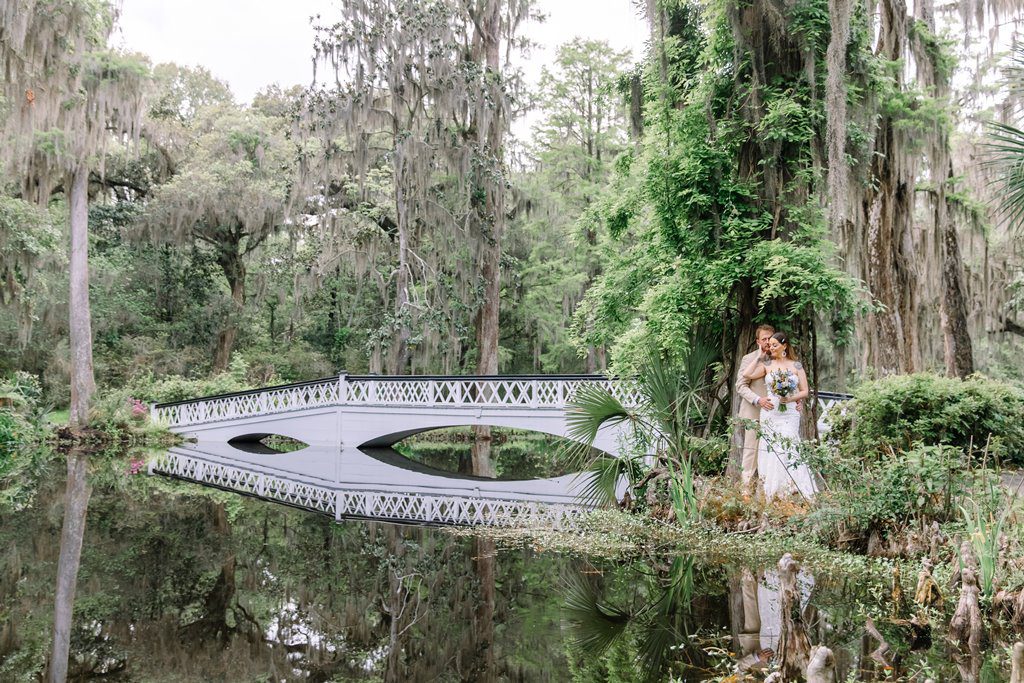 professional wedding photography at Magnolia Plantation