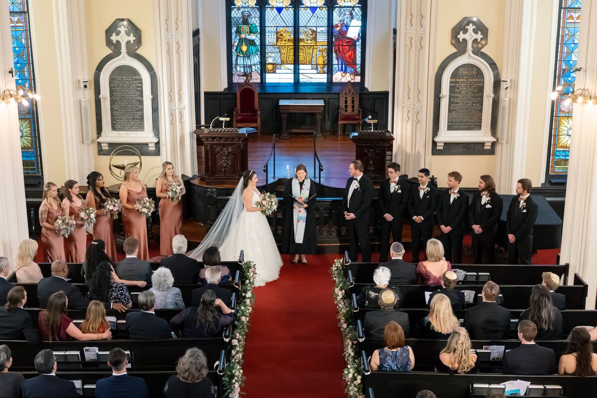 wedding ceremony unitarian church charleston