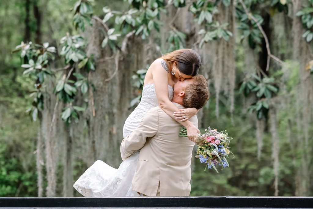 wedding at Magnolia Plantation
