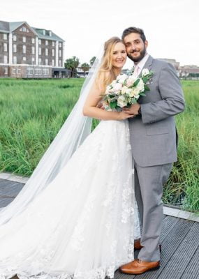 Historic Rice Mill Wedding // Jonne & Zach Historic Rice Mill wedding party