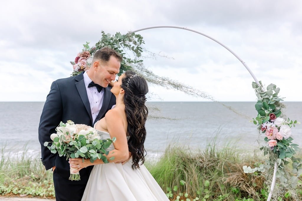 wedding photo session at Seabrook Island