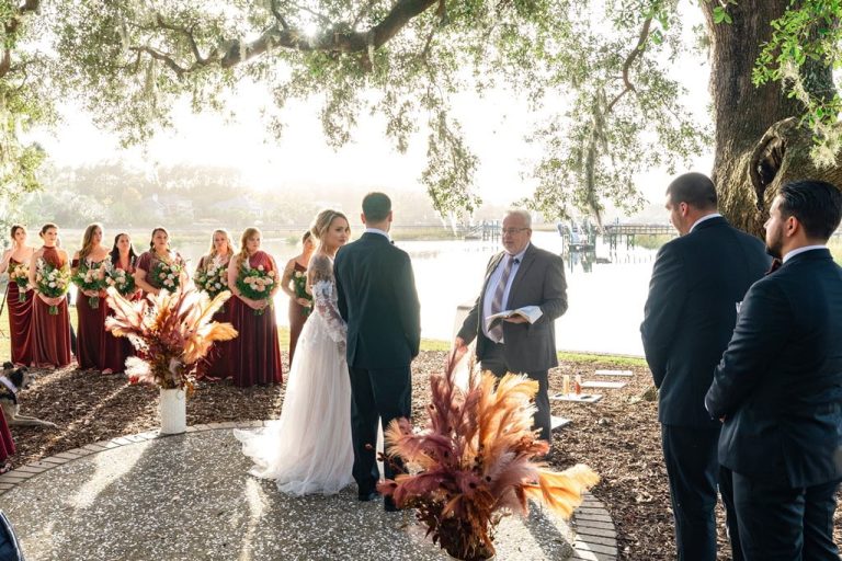 Beautiful Wedding Photoshoot at Dunes West // Michael & Kattie