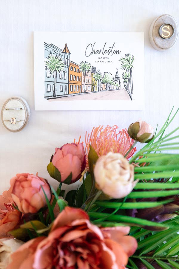 Logistic Challenges for Your Charleston Elopement Bouquet
