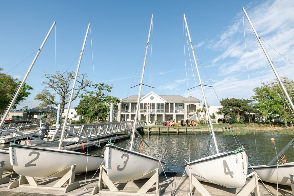 Swain Boating Center at The Citadel wedding venue