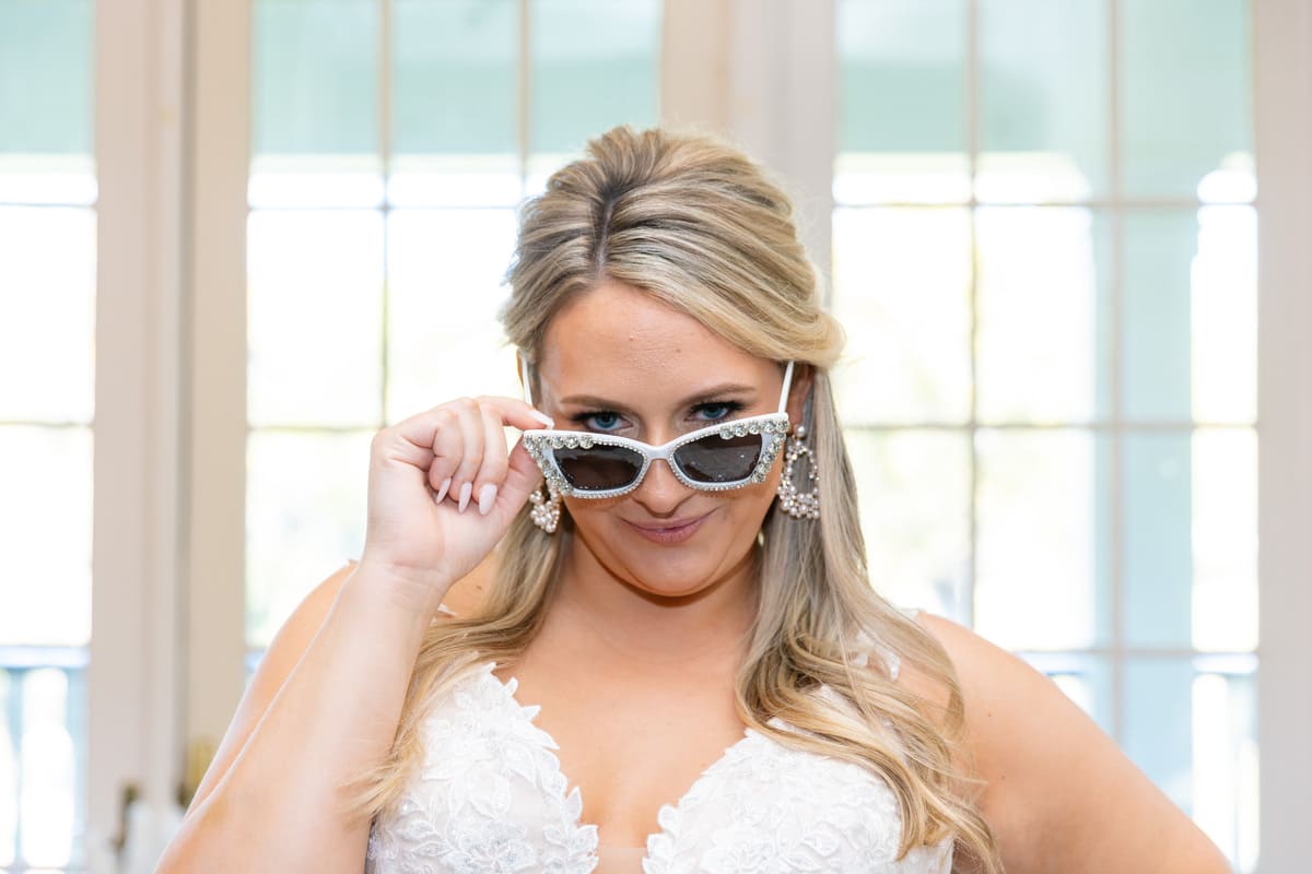 bride walks down aisle charleston wedding