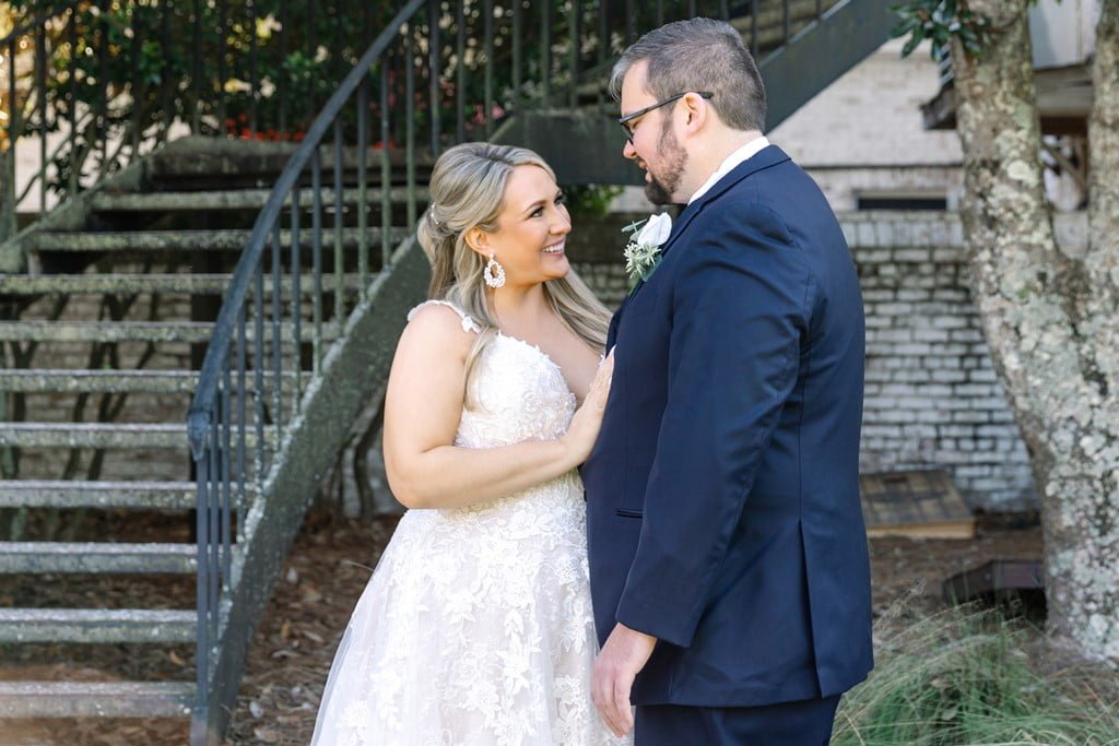 bride wedding gown dunes west charleston