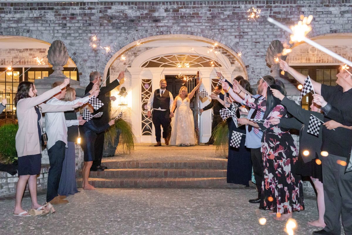 ceremony exit charleston wedding