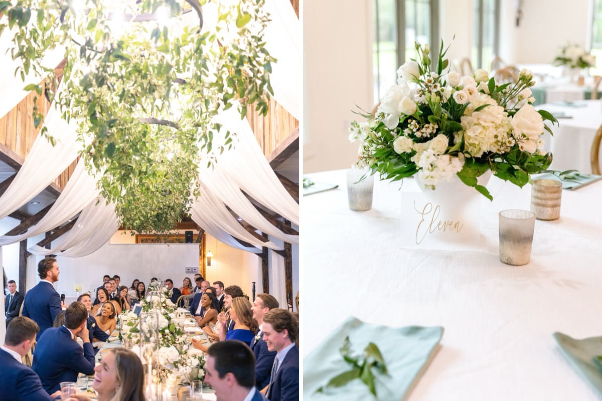 charleston wedding candle details