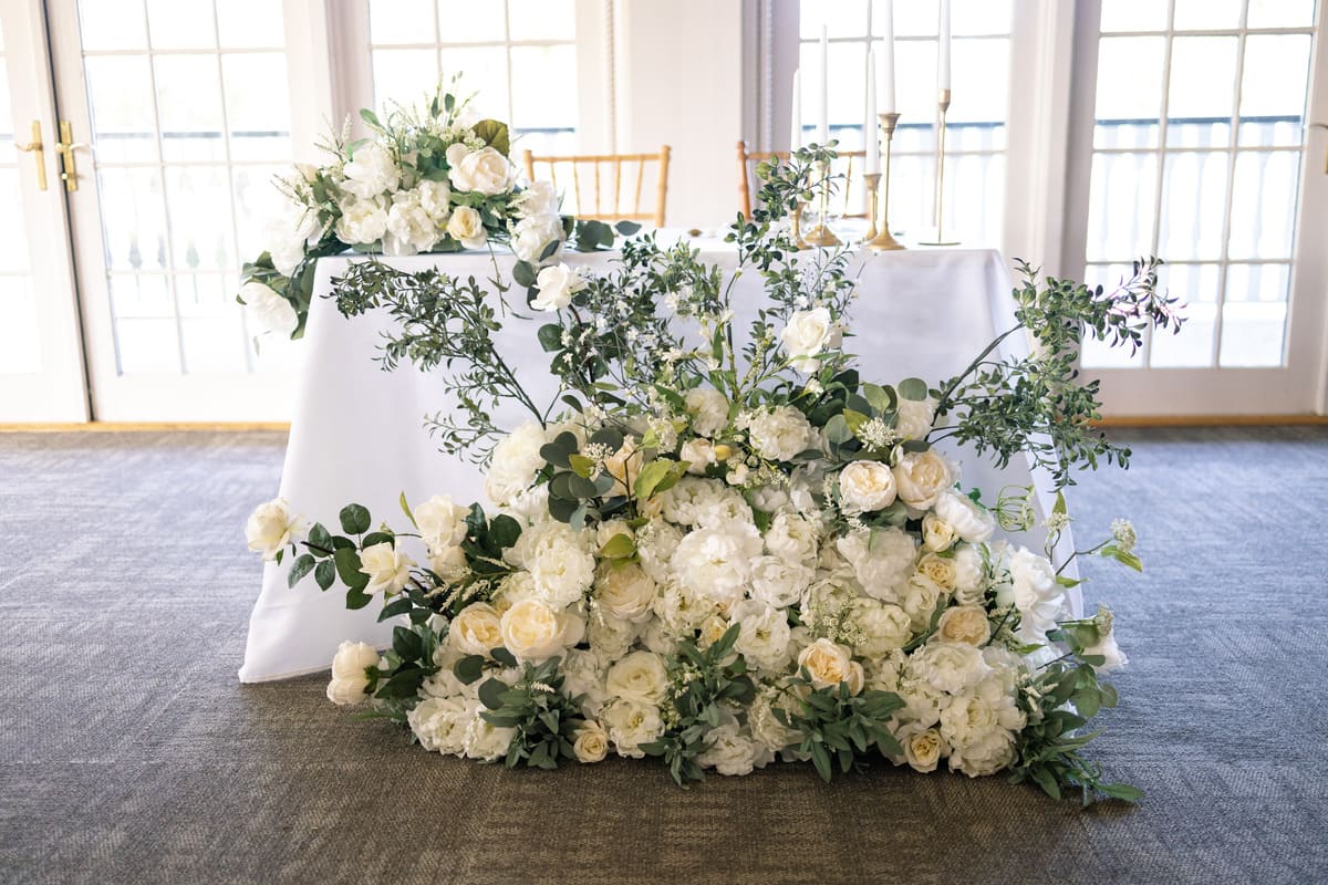 reception decor charleston wedding