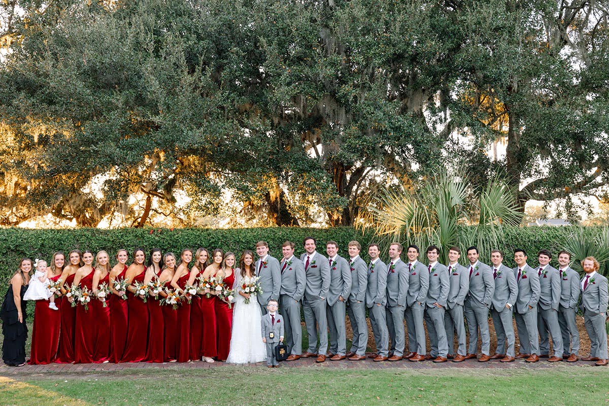 Charleston Wedding Photographer Entire group photos