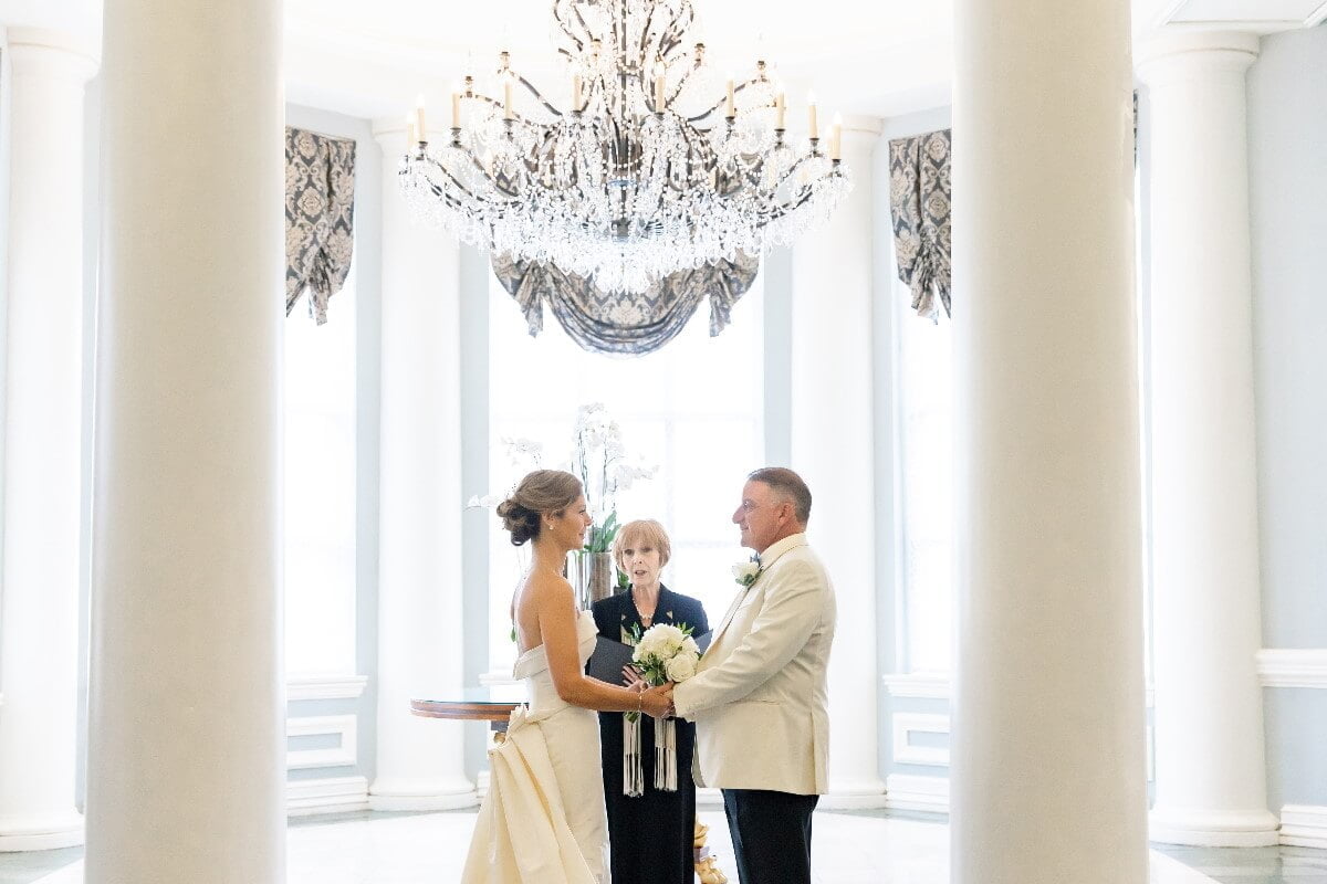 Small Wedding Elopement Ceremony at Charleston Wedding Place