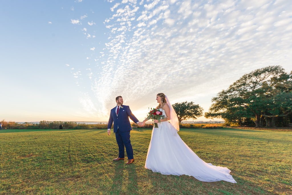 mount pleasant wedding photographers alhambra hall sunset pictures