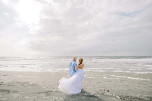 Isle Of Palms Low Tide Elopement Photography by Charleston Elopement Photographers