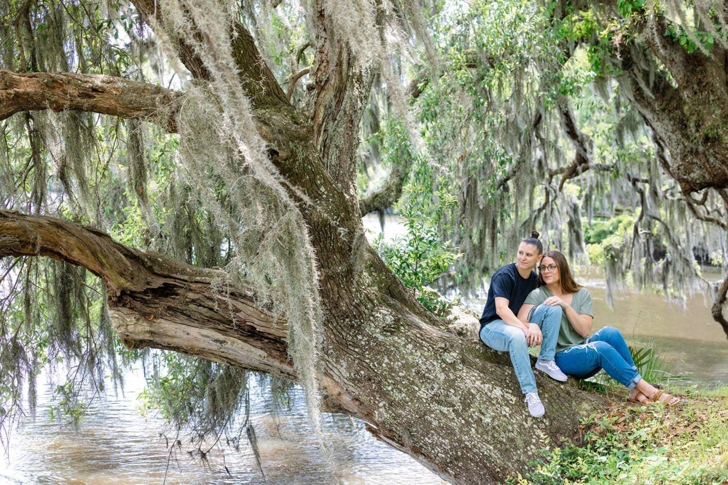 charleston same gender engagement photographer