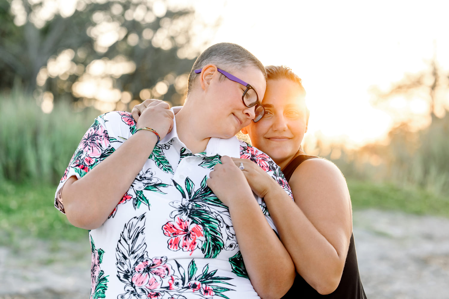 charleston same sex engagement pictures