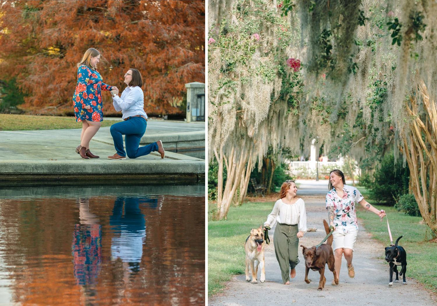 charleston same sex secret proposal photos