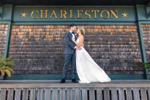 wedding photography at Historic Rice Mill Building in Charleston, SC