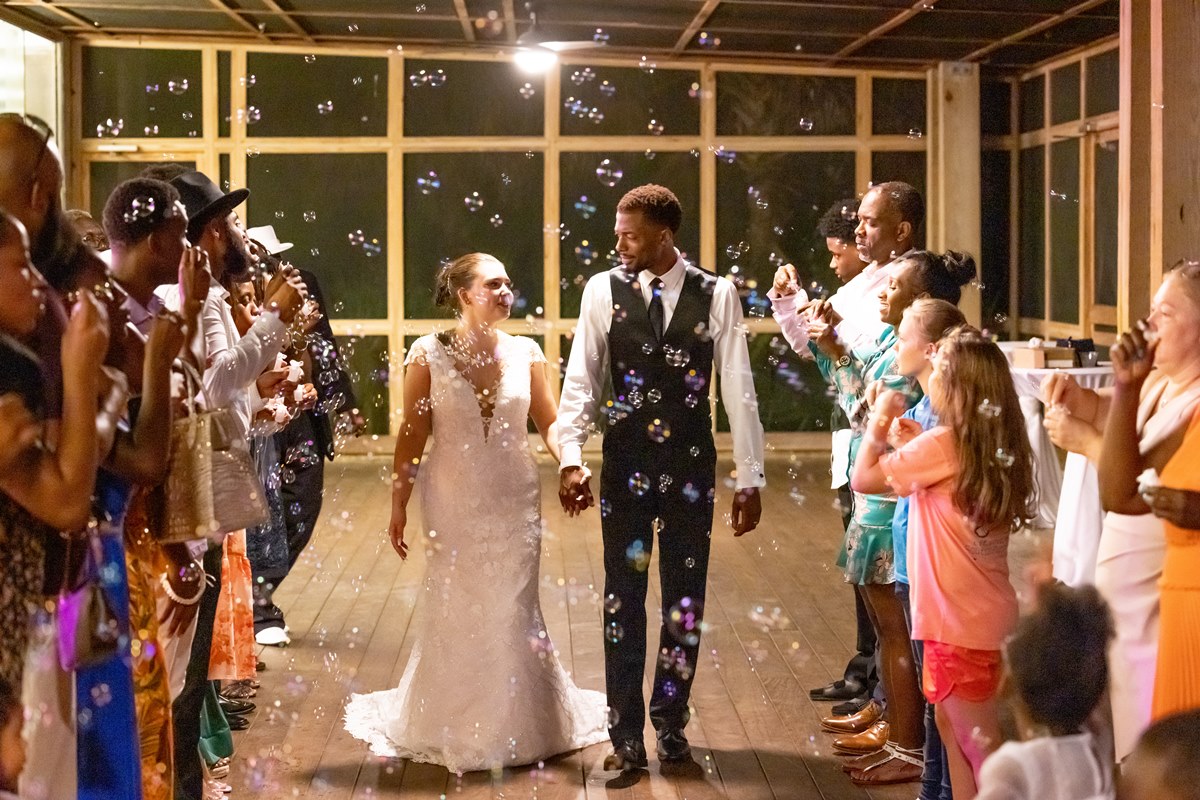 Founders hall wedding venue exit