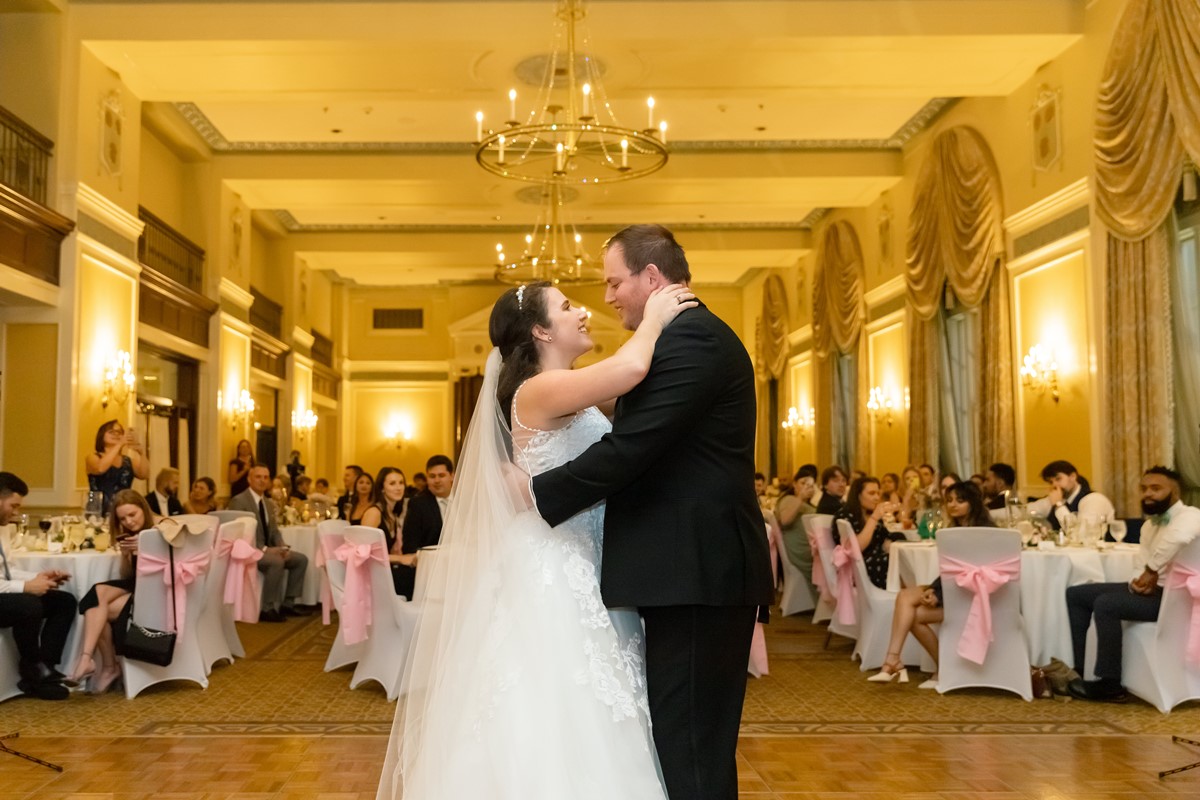 Francis Marion Hotel wedding venue first dance