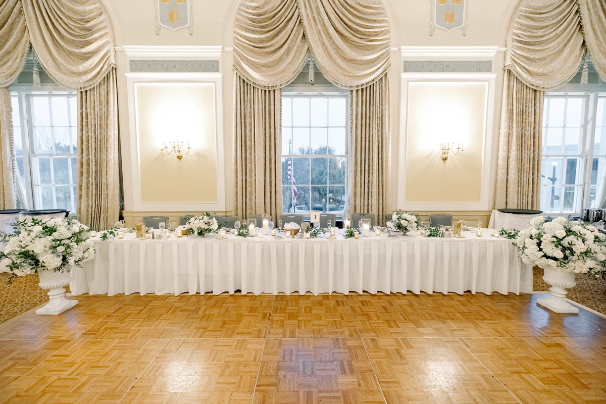 Francis Marion Hotel wedding venue reception