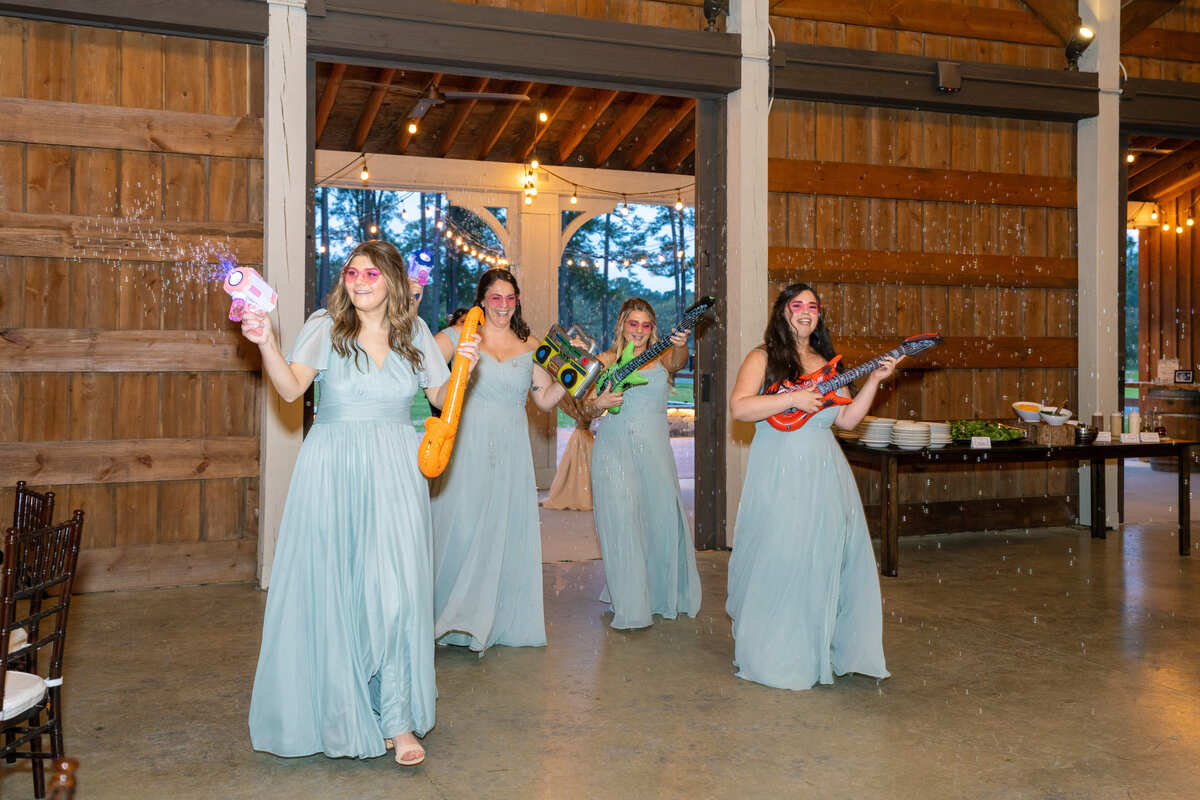 Eden at Gracefield wedding venue bridesmaids