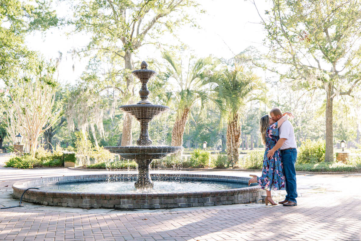 Eden at Gracefield wedding venue fountain