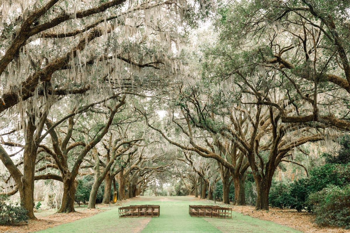 Legare Waring House wedding venue before ceremony