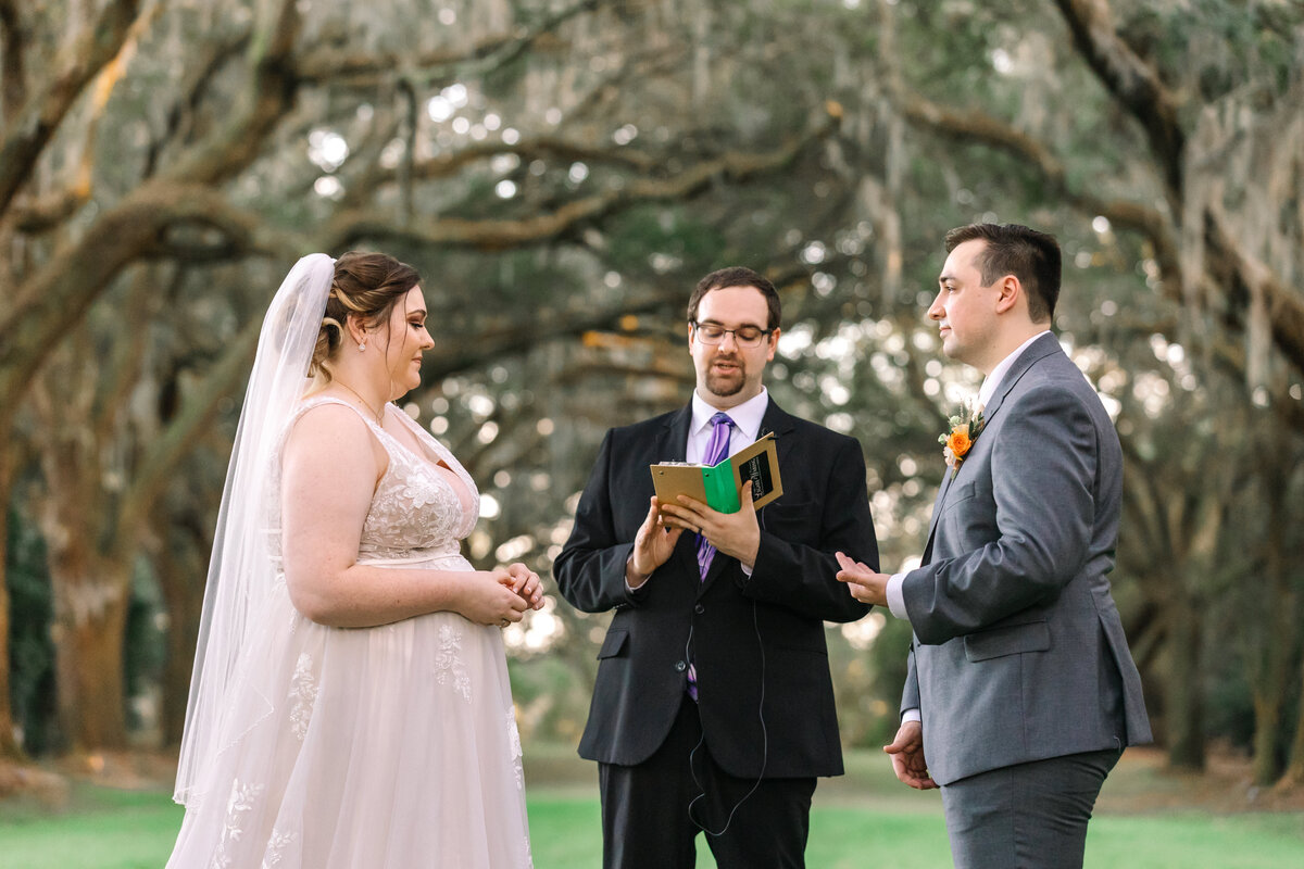 Legare Waring House wedding venue ceremony