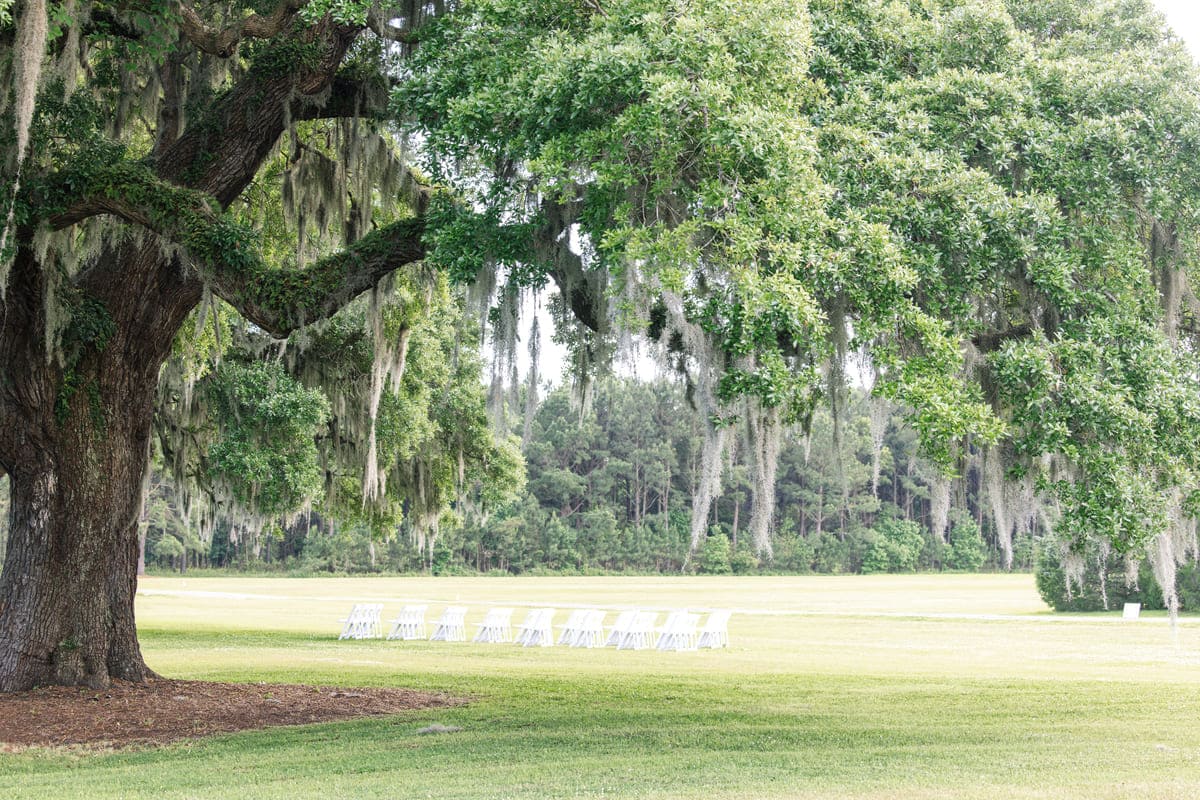 Wingate Place wedding venue before ceremony