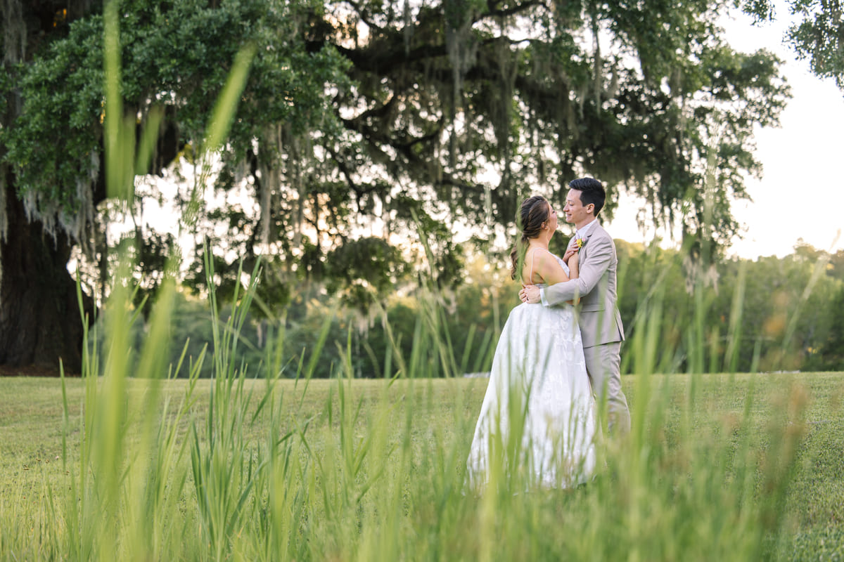 Wingate Place wedding venue couple portrait