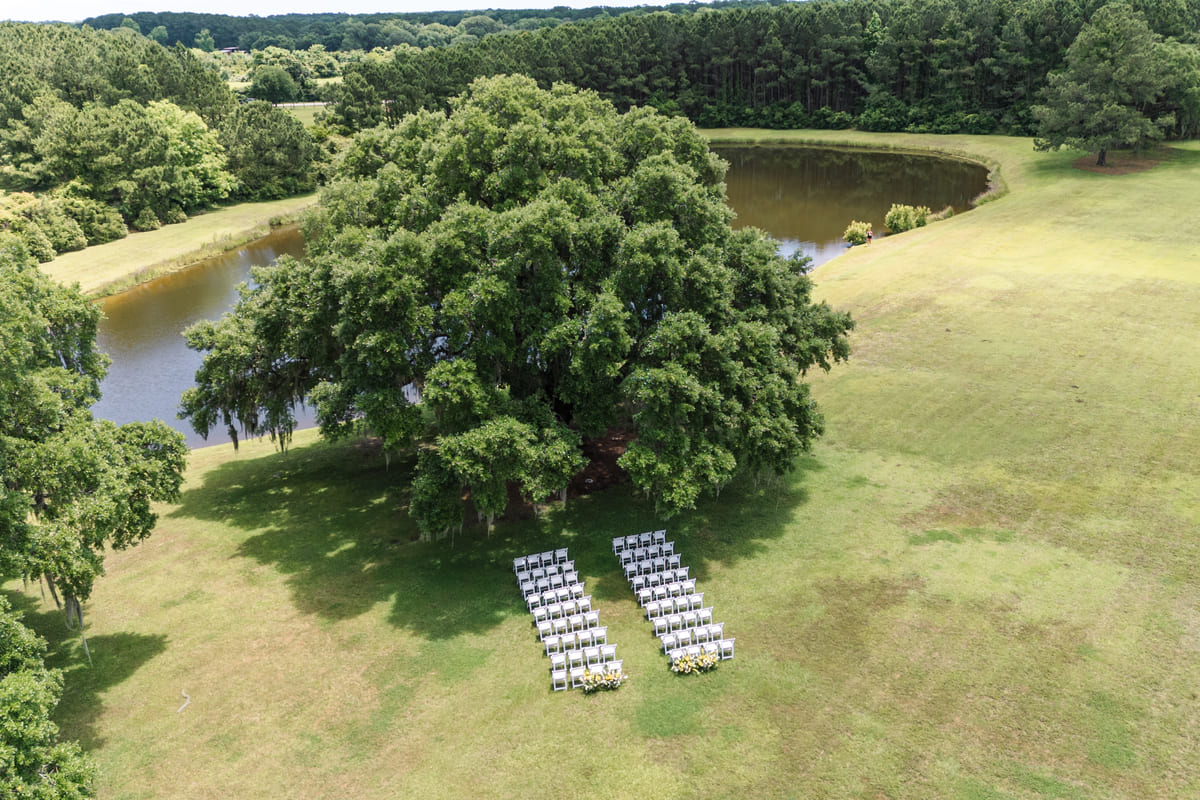 Wingate Place wedding venue topview