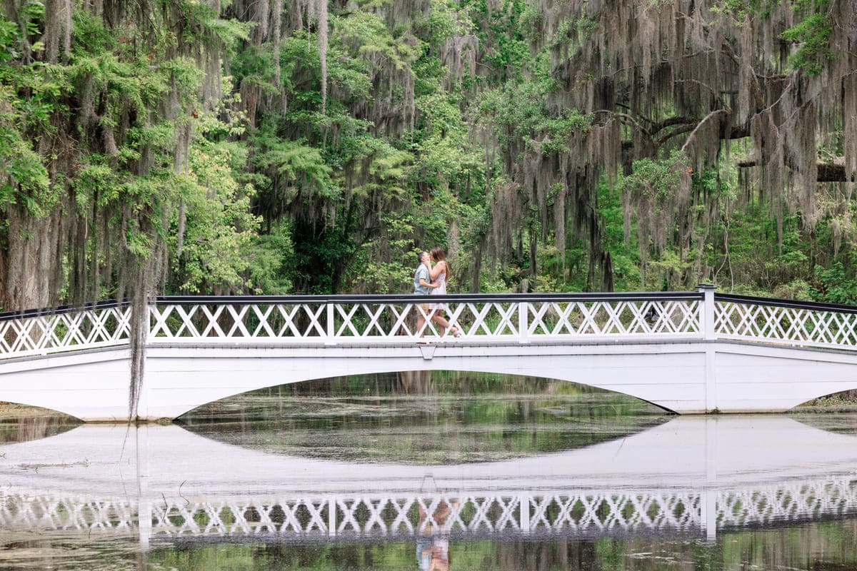 charleston engagement photographer magnolia plantation emily megan