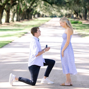 Proposal Photoshoot by Charleston SC Proposal Photographers