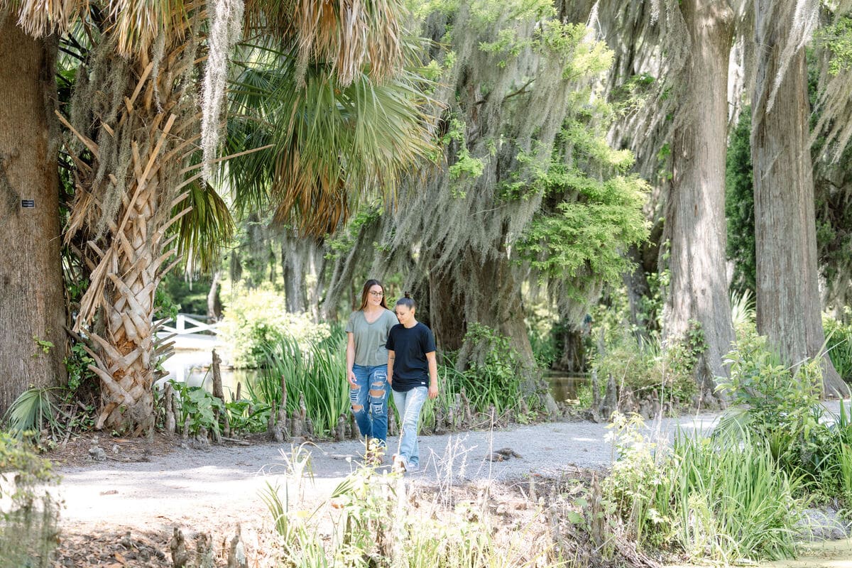 charleston wedding photographer magnolia plantation gardens