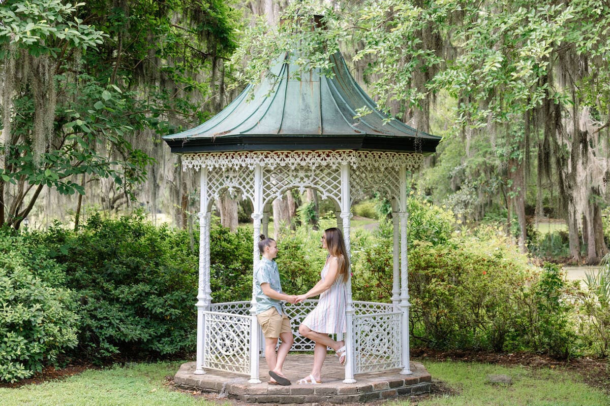 engagement session magnolia plantation charleston photo art