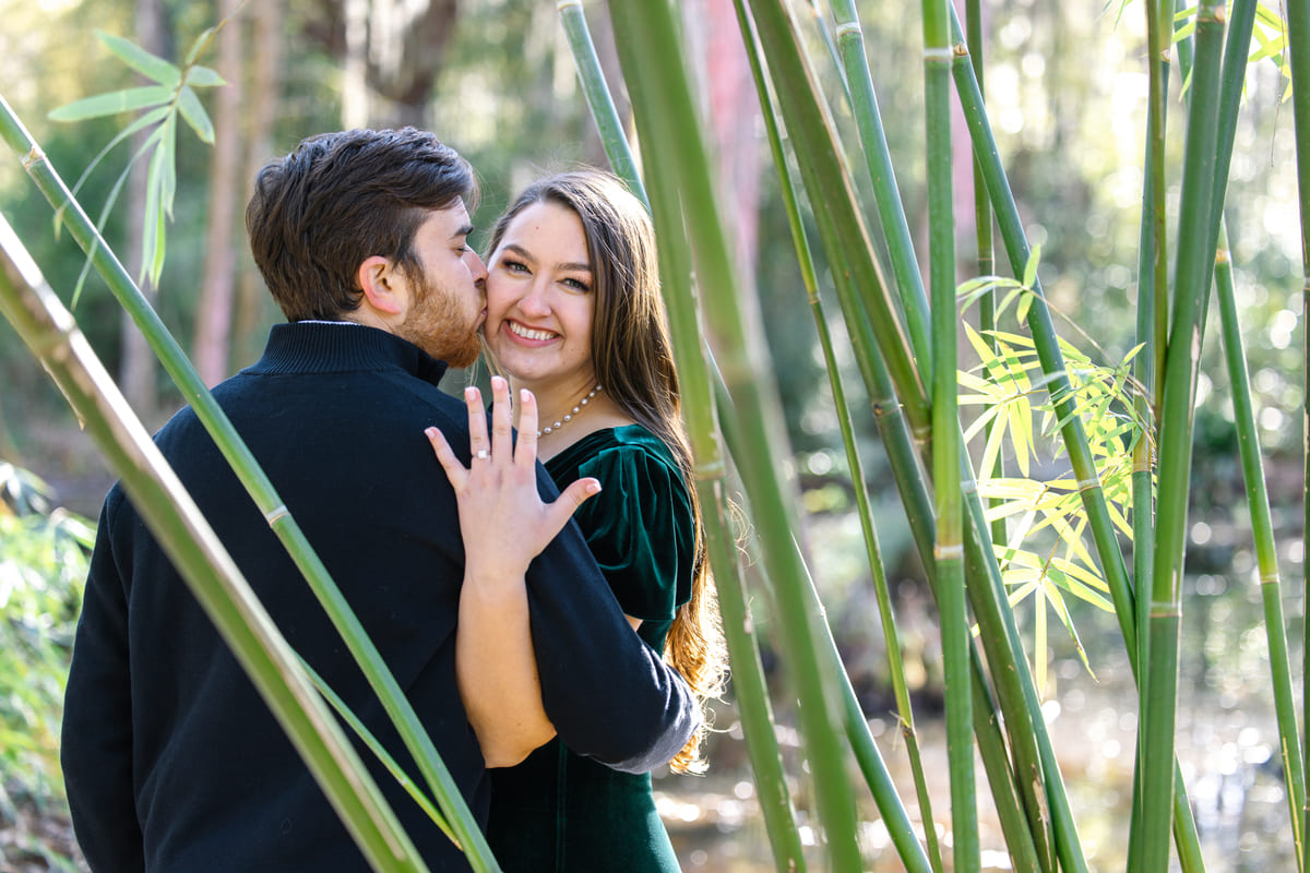 haley jacob engagement session magnolia gardens charleston photo art