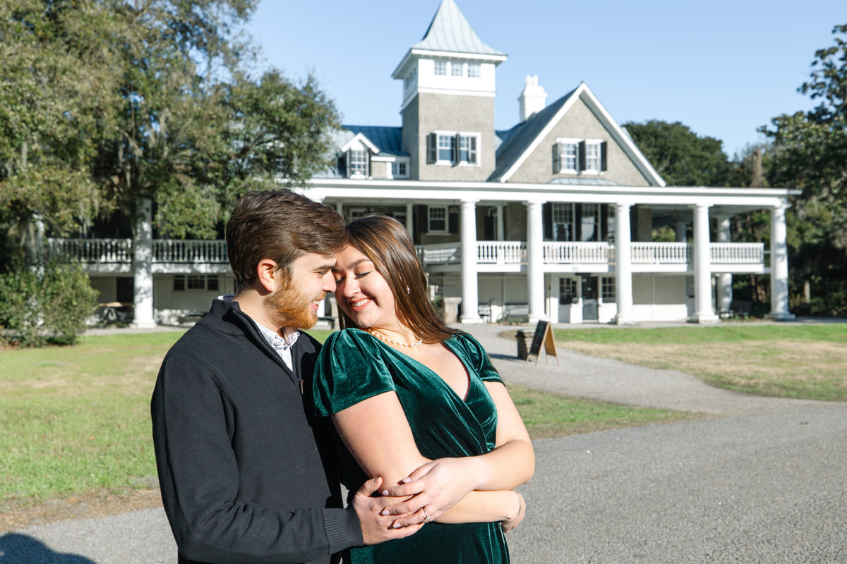 magnolia gardens charleston haley jacob engagement photographer