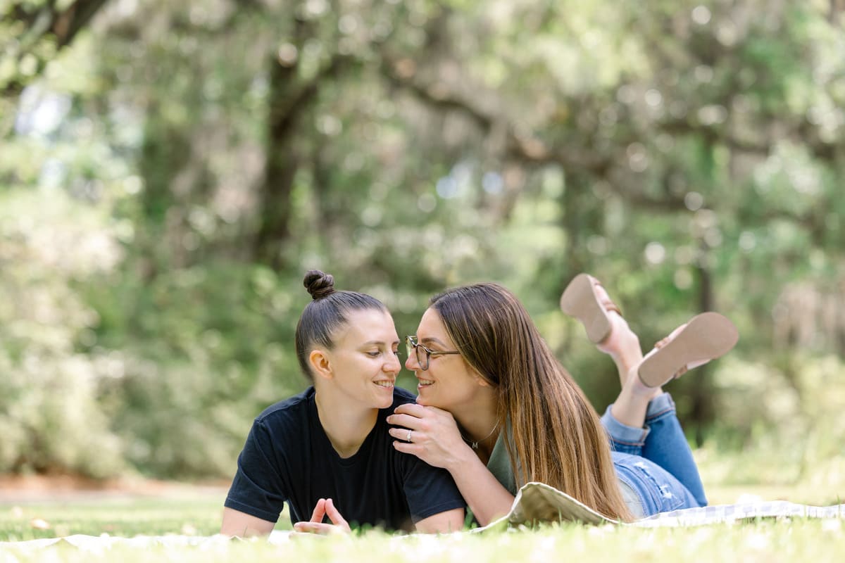 magnolia plantation gardens charleston engagement photographer