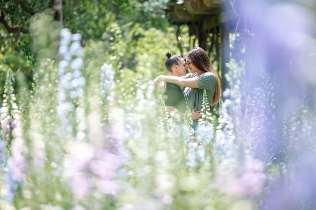A Romantic Engagement Photo Session at Magnolia Plantation and Gardens: Emily and Megan