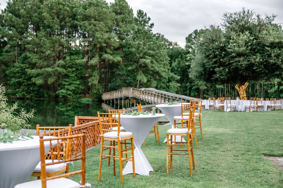 the Lake House at Bulow wedding venue reception place