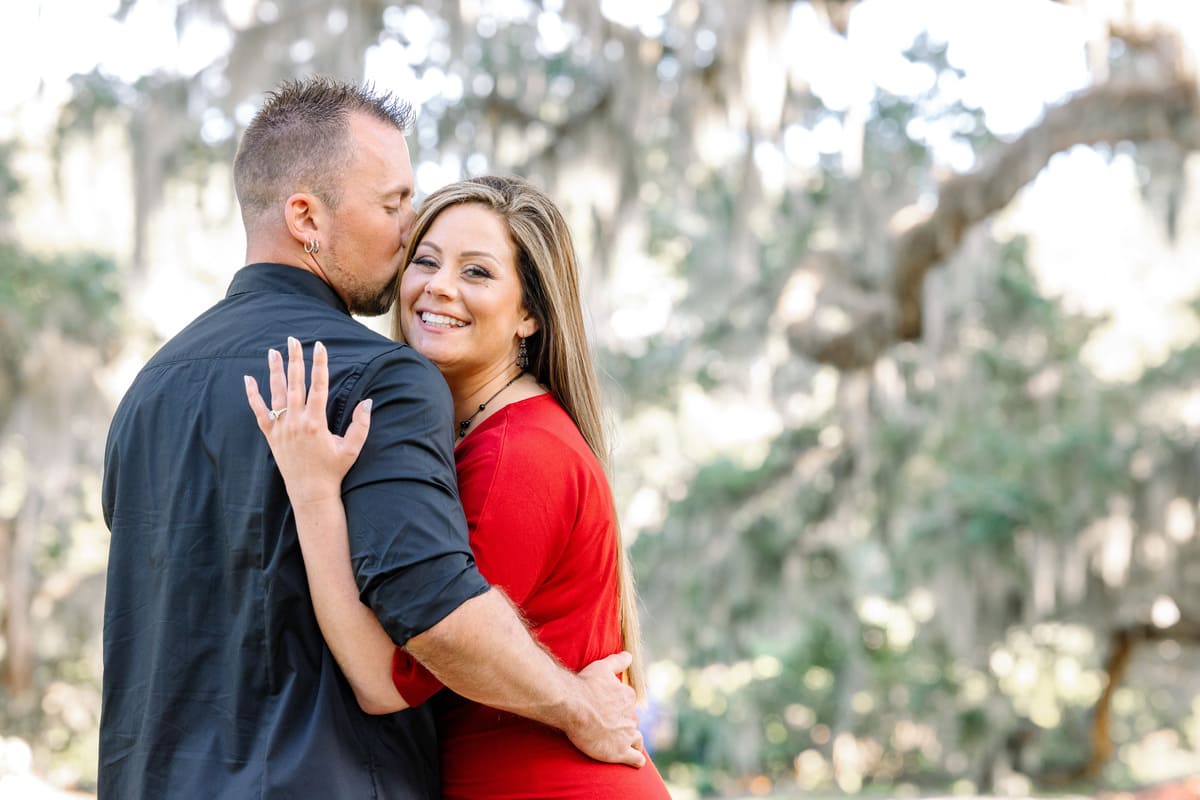 brookgreen gardens engagement session charleston photo art