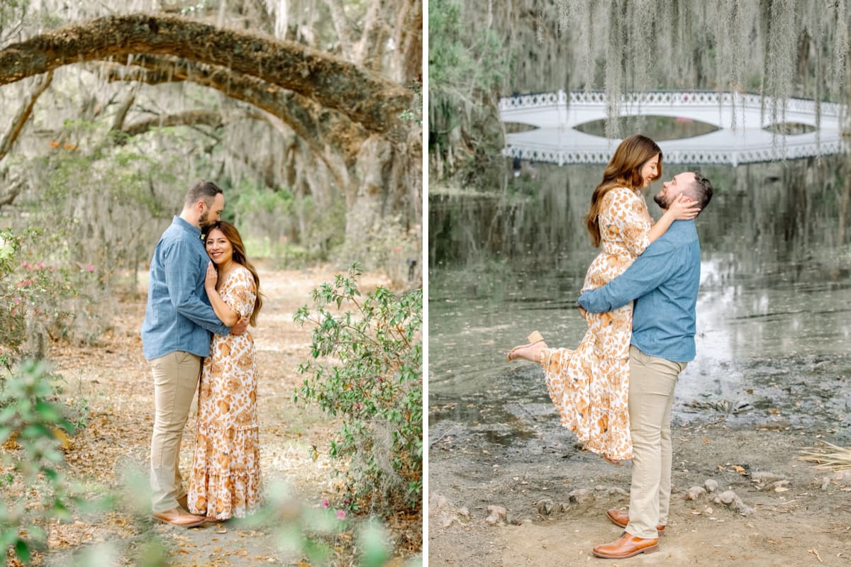 charleston engaged couple melany daniel