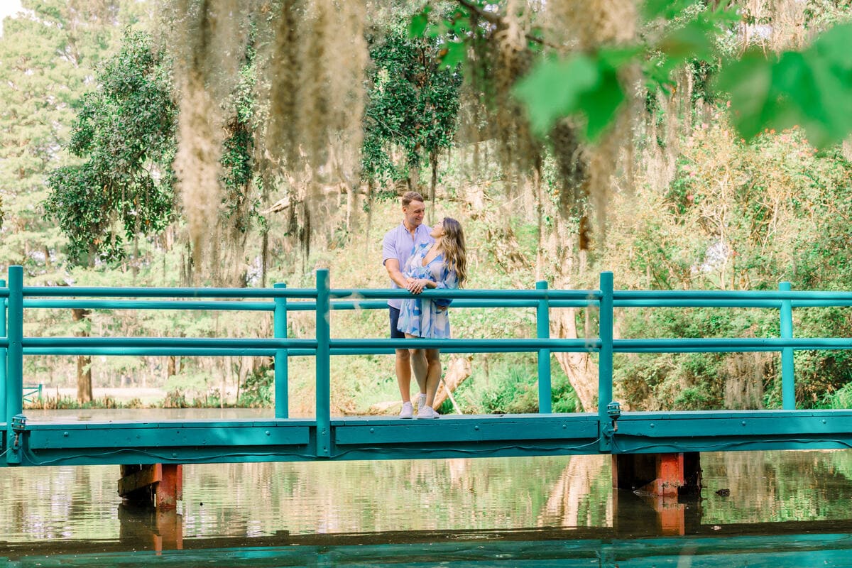 magnolia gardens blue bridge