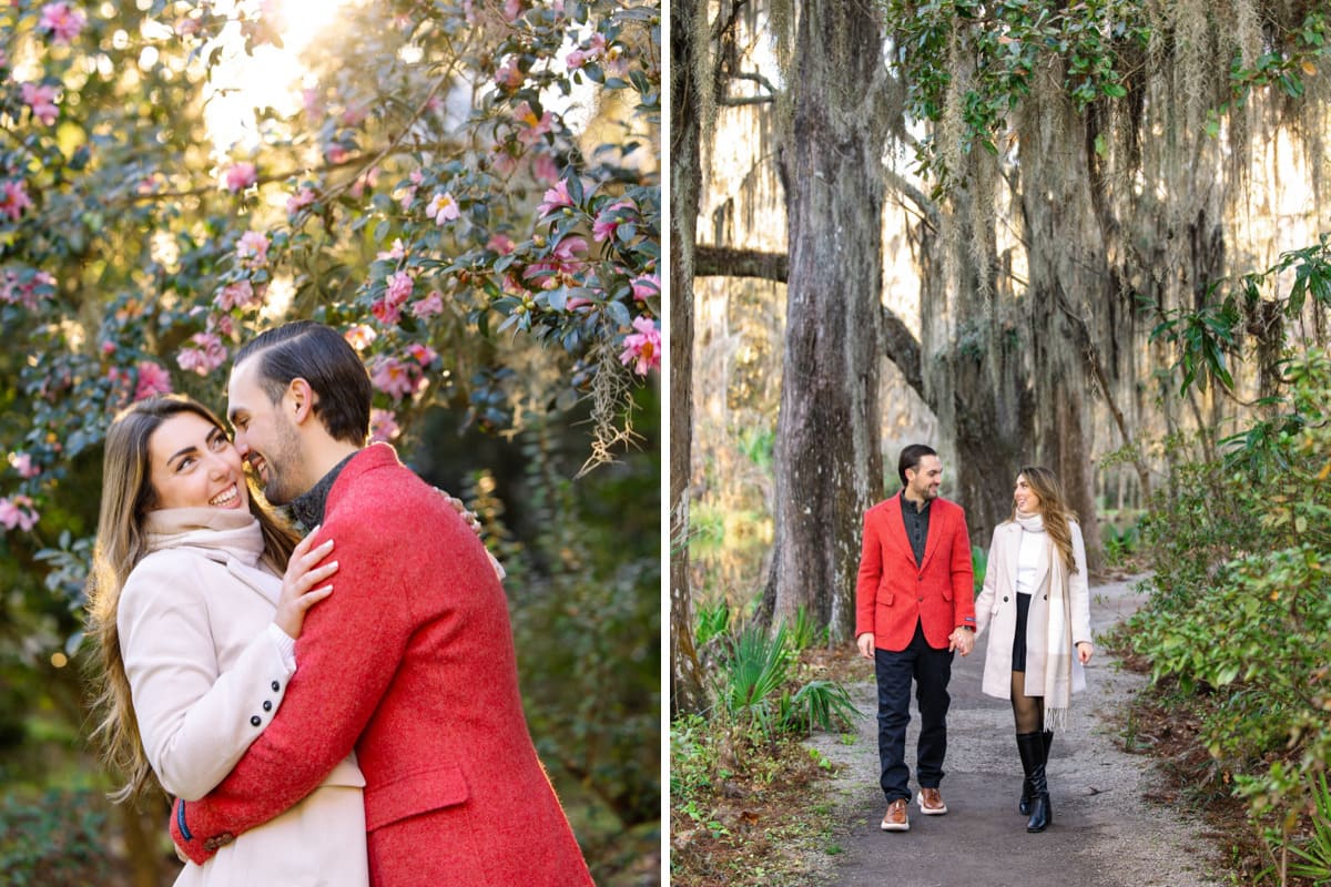 outdoor winter proposal photos