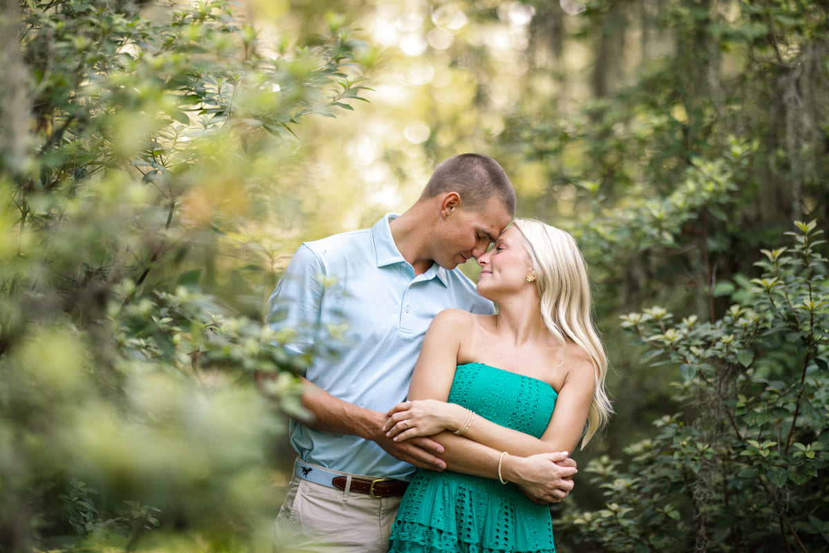 surprise proposal photos avenue of oaks