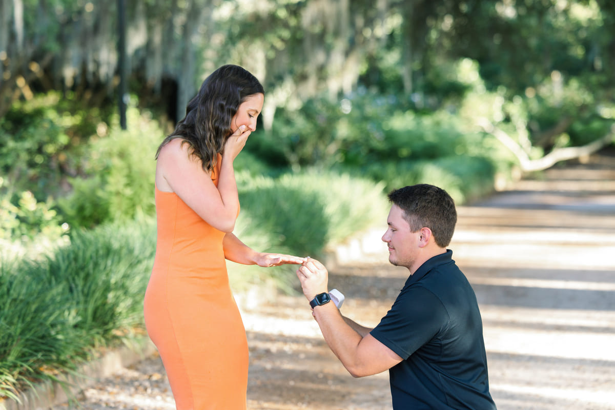 hunter katelyn proposal hampton park