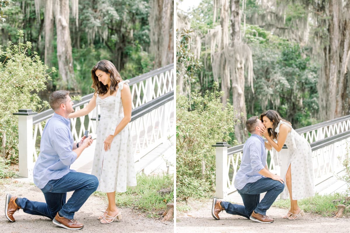 long white bridge as charleston proposal location